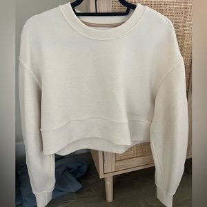 lululemon cropped crew neck